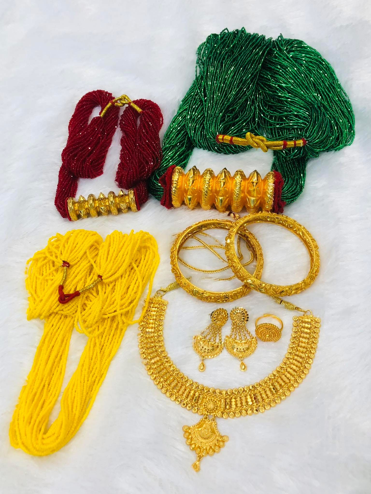Traditional Nepali Bridal Jwellry Set (Artificial)